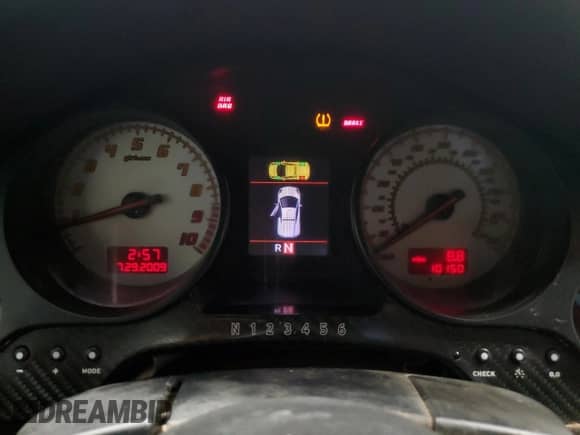 2011 Lamborghini Gallardo Superleggera with VIN ZHWGU7AJXBLA10128, listed as a Copart auction lot 54581305 with 10,150 mi miles and Salvage title. Bid and sale history available at DreamBid. Image 9.