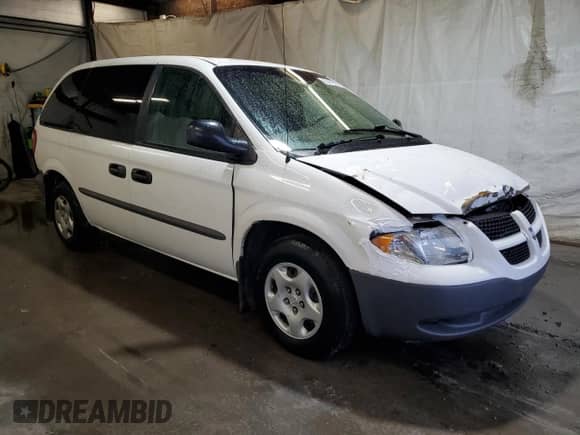2002 Dodge Caravan SE with VIN 1B4GP25352B554521, listed as a Copart auction lot 85491125 with 85,819 mi miles and Salvage title. Bid and sale history available at DreamBid. Image 4.