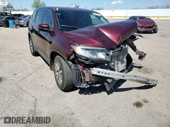 2021 Honda Pilot EX z VIN 5FNYF5H36MB038577, wystawiony jako Copart lot #83857735 z przebiegiem 47 172 mil mil oraz Szkoda całkowita • Salvage title. Historia ofert i sprzedaży dostępna na DreamBid. Obrazek 14.