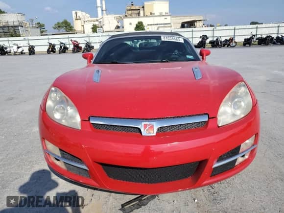 2008 Saturn Sky with VIN 1G8MC35B38Y133671, listed as a Copart auction lot 81038665 with 146,870 mi miles and Salvage title. Bid and sale history available at DreamBid. Image 5.