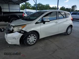 2014 Nissan Note S with VIN 3N1CE2CP5EL403777, listed as a Copart auction lot 68396995 with 151,271 mi miles and Salvage title. Bid and sale history available at DreamBid. Image 1.