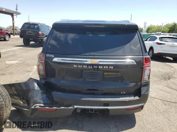 2023 Chevrolet Suburban LT z VIN 1GNSKCKD5PR285540, wystawiony jako Copart lot #56756125 z przebiegiem 130 825 mil mil oraz Szkoda całkowita • Salvage title. Historia ofert i sprzedaży dostępna na DreamBid. Obrazek 6.