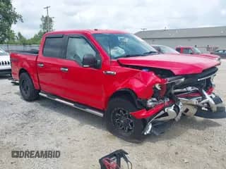 2018 Ford F-150 XL z VIN 1FTEW1EB3JFC30554, wystawiony jako IAAI lot #42627335 z przebiegiem 100 000 mil mil oraz . Historia ofert i sprzedaży dostępna na DreamBid. Obrazek 1.