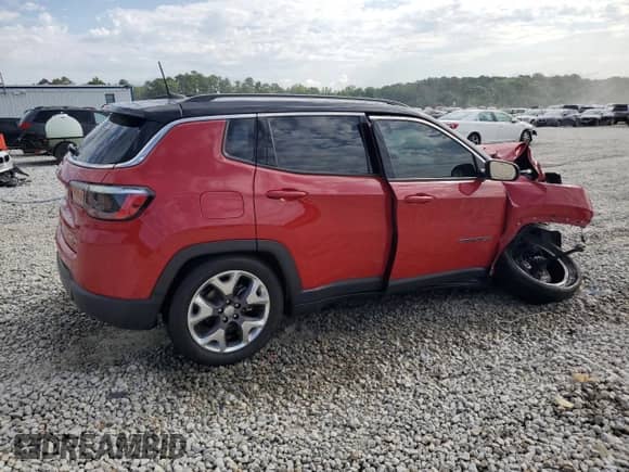 2021 Jeep Compass Limited z VIN 3C4NJCCB7MT604087, wystawiony jako Copart lot #64212565 z przebiegiem 83 513 mil mil oraz Szkoda całkowita • Salvage title. Historia ofert i sprzedaży dostępna na DreamBid. Obrazek 3.