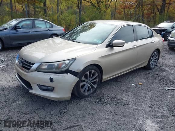 2014 Honda Accord Sport с VIN 1HGCR2F59EA154453, выставлен на аукционе IAAI как лот 43460566 с пробегом 238 755 миль миль и . История ставок и продаж доступна на DreamBid. Изображение 2.