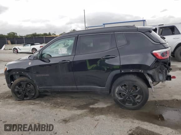 2018 Jeep Compass Trailhawk с VIN 3C4NJDDB8JT129520, выставлен на аукционе Copart как лот 85533585 с пробегом 83 213 миль миль и Списание • Salvage title. История ставок и продаж доступна на DreamBid. Изображение 2.