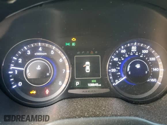 2017 Hyundai Azera z VIN KMHFG4JG5HA589539, wystawiony jako Copart lot #85772794 z przebiegiem 108 845 mil mil oraz Szkoda całkowita • Salvage title. Historia ofert i sprzedaży dostępna na DreamBid. Obrazek 9.