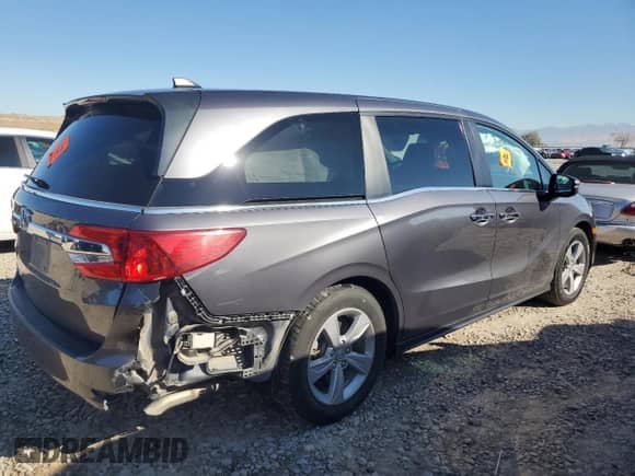 2020 Honda Odyssey EX-L с VIN 5FNRL6H79LB068659, выставлен на аукционе Copart как лот 85650915 с пробегом 84 926 миль миль и Списание • Salvage title. История ставок и продаж доступна на DreamBid. Изображение 3.