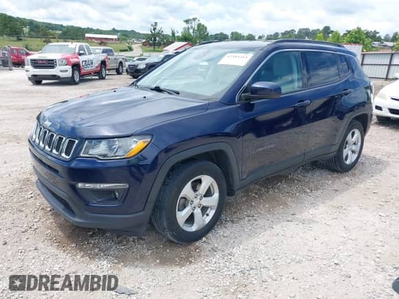 2019 Jeep Compass Altitude with VIN 3C4NJCBB4KT802866, listed as a IAAI auction lot 42585213 with 78,948 mi miles and . Bid and sale history available at DreamBid. Image 17.