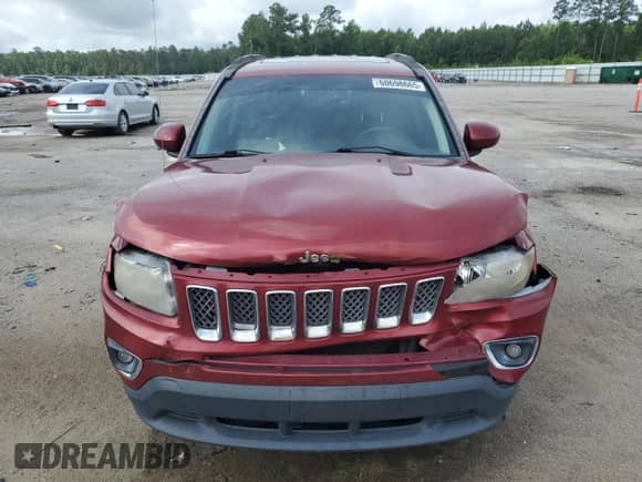 2015 Jeep Compass High Altitude with VIN 1C4NJCEA0FD400115, listed as a Copart auction lot 60698665 with 160,992 mi miles and Salvage title. Bid and sale history available at DreamBid. Image 5.