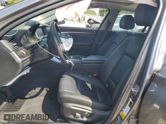 2015 BMW 5 Series 535i xDrive with VIN WBA5B3C57FD542395, listed as a Copart auction lot 80865335 with 53,573 mi miles and Salvage title. Bid and sale history available at DreamBid. Image 7.