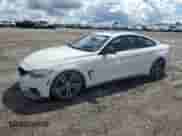 2017 BMW 4 Series 440i with VIN WBA4P1C51HK523020, listed as a Copart auction lot 56484595 with 202,207 mi miles and Salvage title. Bid and sale history available at DreamBid. Image 1.