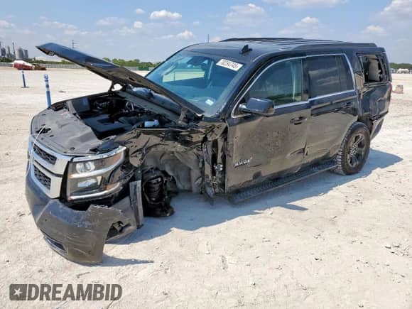 2017 Chevrolet Tahoe LT с VIN 1GNSKBKC4HR389861, выставлен на аукционе Copart как лот 70234745 с пробегом 159 571 миль миль и Списание • Salvage title. История ставок и продаж доступна на DreamBid. Изображение 1.