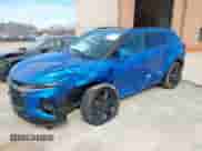 2020 Chevrolet Blazer RS with VIN 3GNKBKRS0LS591471, listed as a IAAI auction lot 41453584 with 55,271 mi miles and . Bid and sale history available at DreamBid. Image 2.