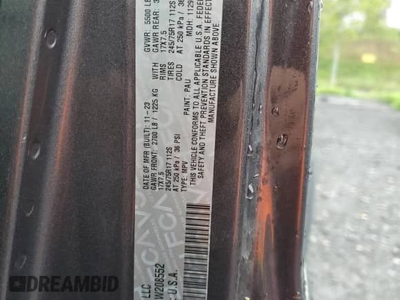 2024 Jeep Wrangler Sport z VIN 1C4PJXKN4RW208552, wystawiony jako Copart lot #55834785 z przebiegiem 45 479 mil mil oraz Szkoda całkowita • Salvage title. Historia ofert i sprzedaży dostępna na DreamBid. Obrazek 13.