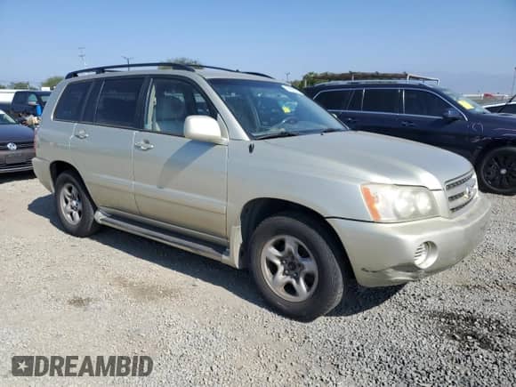 2003 Toyota Highlander с VIN JTEGD21A630060774, выставлен на аукционе Copart как лот 90092375 с пробегом 209 651 миль миль и Чистый • Clean title. История ставок и продаж доступна на DreamBid. Изображение 4.