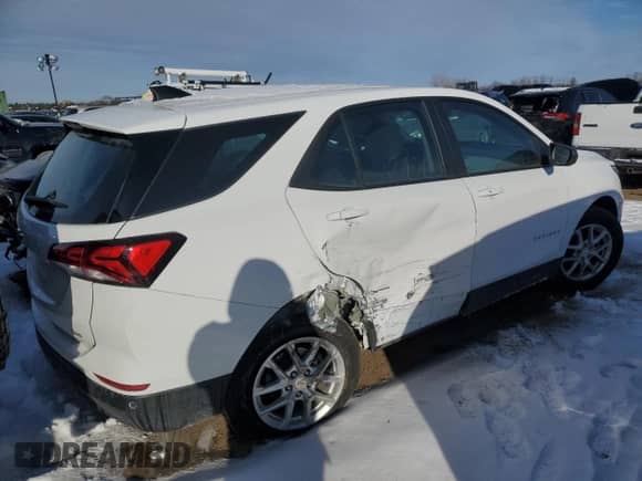 2023 Chevrolet Equinox LS с VIN 3GNAX5EG3PL257838, выставлен на аукционе Copart как лот 45462685 с пробегом 39 233 миль миль и Списание • Salvage title. История ставок и продаж доступна на DreamBid. Изображение 3.