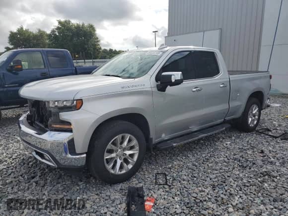 2019 Chevrolet Silverado 1500 with VIN 1GCVWEED1KZ208660, listed as a Copart auction lot 59535195 with 49,705 mi miles and Salvage title. Bid and sale history available at DreamBid. Image 1.