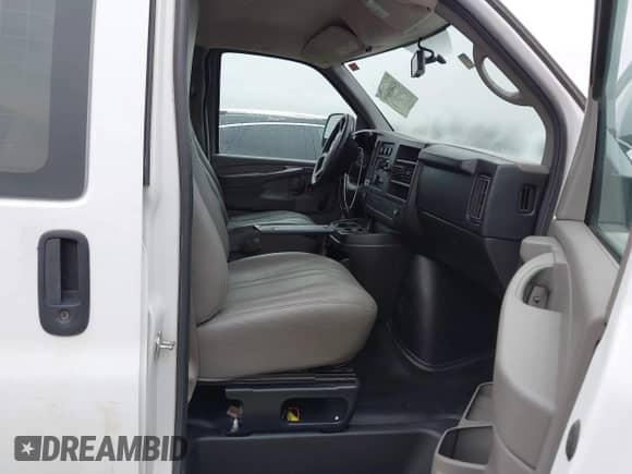 2013 Chevrolet Express Cargo with VIN 1GCSGAFX9D1179623, listed as a IAAI auction lot 42405699 with 213,830 mi miles and . Bid and sale history available at DreamBid. Image 5.