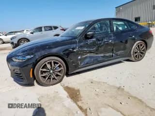 2022 BMW 4 Series 430i с VIN WBA63AV05NFM22721, выставлен на аукционе Copart как лот 66526565 с пробегом 38 738 миль миль и Списание • Salvage title. История ставок и продаж доступна на DreamBid. Изображение 1.