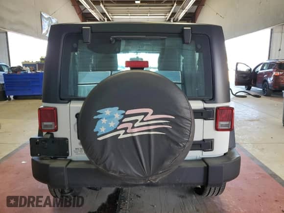 2018 Jeep Wrangler Sport with VIN 1C4AJWAG2JL891991, listed as a Copart auction lot 57231665 with 46,097 mi miles and Salvage title. Bid and sale history available at DreamBid. Image 6.