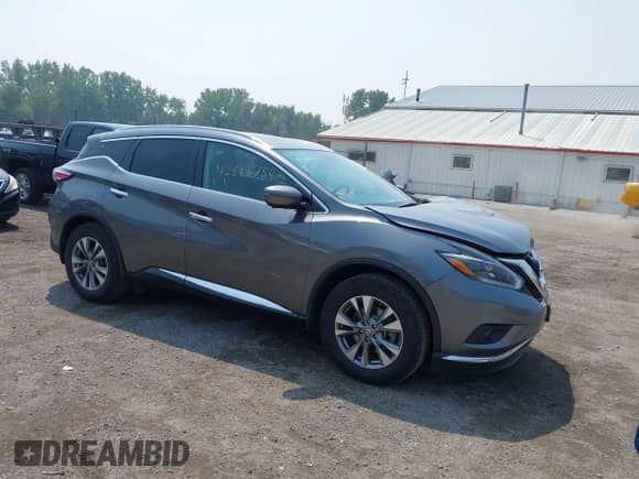 2018 Nissan Murano SL z VIN 5N1AZ2MH2JN179454, wystawiony jako IAAI lot #42842759 z przebiegiem 90 425 mil mil oraz . Historia ofert i sprzedaży dostępna na DreamBid. Obrazek 1.