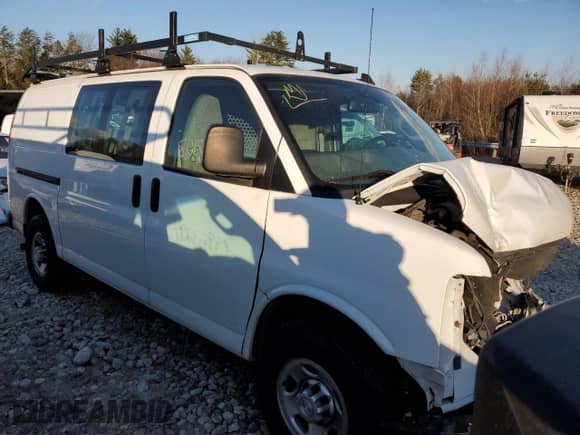 2019 Chevrolet Express Cargo с VIN 1GCWGAFG4K1309919, выставлен на аукционе Copart как лот 80187874 с пробегом Не указан миль и Списание • Salvage title. История ставок и продаж доступна на DreamBid. Изображение 4.