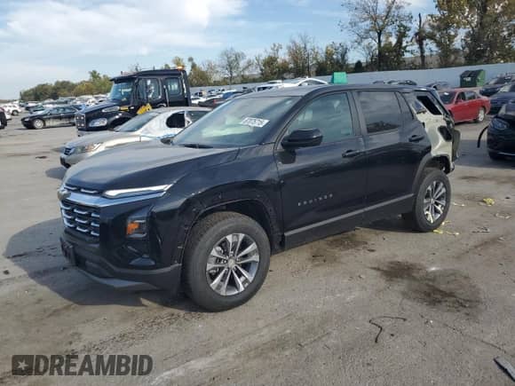 2025 Chevrolet Equinox FWD LT with VIN 3GNAXHEG3SL271930, listed as a Copart auction lot 87075715 with 5,726 mi miles and Salvage title. Bid and sale history available at DreamBid. Image 1.