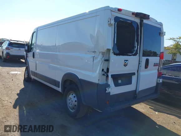 2017 Ram ProMaster Cargo с VIN 3C6TRVAG4HE523107, выставлен на аукционе IAAI как лот 43086169 с пробегом 231 382 миль миль и . История ставок и продаж доступна на DreamBid. Изображение 3.