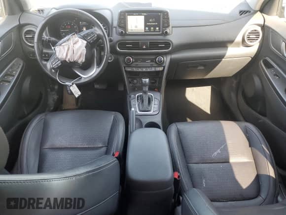 2021 Hyundai Kona Ultimate with VIN KM8K53A53MU608952, listed as a Copart auction lot 62209685 with 56,201 mi miles and Salvage title. Bid and sale history available at DreamBid. Image 8.