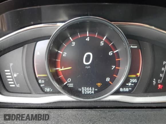 2017 Volvo S60 Dynamic с VIN YV140MTL1H2431598, выставлен на аукционе Copart как лот 66429425 с пробегом 52 964 миль миль и Списание • Salvage title. История ставок и продаж доступна на DreamBid. Изображение 9.