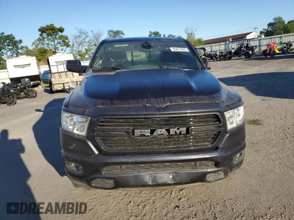 2019 Ram 1500 Big Horn z VIN 1C6SRFBT1KN903750, wystawiony jako Copart lot #65677645 z przebiegiem 78 756 mil mil oraz Szkoda całkowita • Salvage title. Historia ofert i sprzedaży dostępna na DreamBid. Obrazek 5.