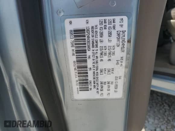 2003 Dodge Caravan SE с VIN 1D8GP24R43B330054, выставлен на аукционе Copart как лот 69273424 с пробегом 201 680 миль миль и Списание • Salvage title. История ставок и продаж доступна на DreamBid. Изображение 16.