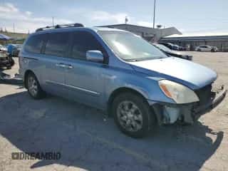 2008 Hyundai Entourage GLS с VIN KNDMC233686056740, выставлен на аукционе Copart как лот 56763195 с пробегом 166 400 миль миль и Списание • Salvage title. История ставок и продаж доступна на DreamBid. Изображение 4.