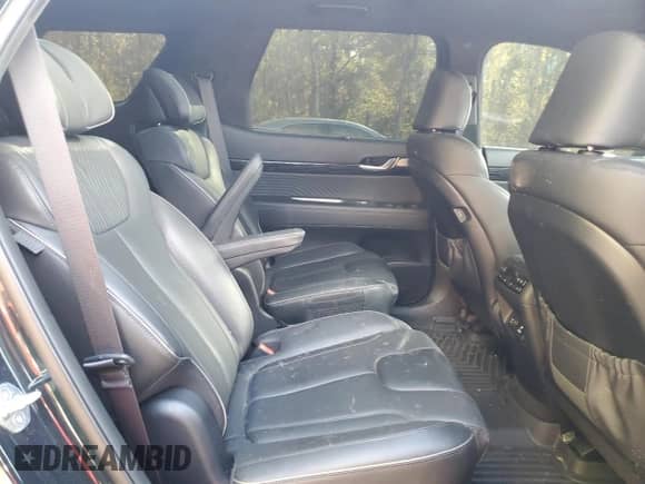 2023 Hyundai Palisade Limited с VIN KM8R5DGE0PU556342, выставлен на аукционе Copart как лот 84255495 с пробегом 44 829 миль миль и Списание • Salvage title. История ставок и продаж доступна на DreamBid. Изображение 11.