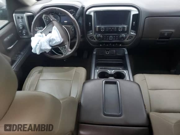 2014 Chevrolet Silverado 1500 LTZ with VIN 3GCUKSEC8EG307896, listed as a Copart auction lot 83953025 with 104,445 mi miles and Salvage title. Bid and sale history available at DreamBid. Image 8.