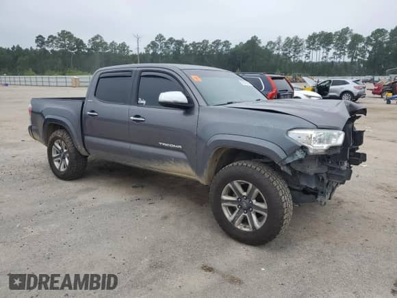 2017 Toyota Tacoma Limited with VIN 5TFGZ5AN4HX060409, listed as a Copart auction lot 70018195 with 114,561 mi miles and Salvage title. Bid and sale history available at DreamBid. Image 4.