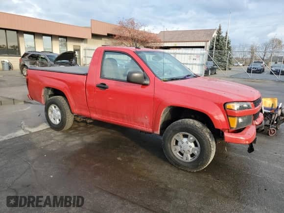 2008 Chevrolet Colorado LS with VIN 1GCDT249388201806, listed as a Copart auction lot 79074284 with Not provided miles and Salvage title. Bid and sale history available at DreamBid. Image 4.