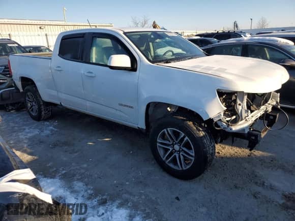 2019 Chevrolet Colorado 2WD Work Truck z VIN 1GCGSBEN1K1331143, wystawiony jako Copart lot #88058295 z przebiegiem 81 038 mil mil oraz Szkoda całkowita • Salvage title. Historia ofert i sprzedaży dostępna na DreamBid. Obrazek 4.