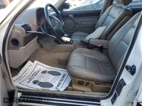 1991 BMW 7 Series with VIN WBAGC4310MDC27706, listed as a Copart auction lot 81496754 with Not provided miles and Non repairable. Bid and sale history available at DreamBid. Image 7.