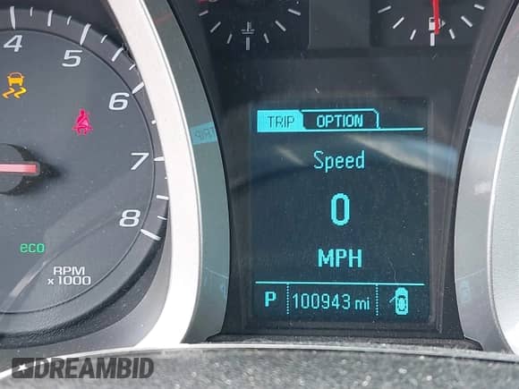2013 Chevrolet Equinox LT с VIN 2GNALDEK0D1193815, выставлен на аукционе IAAI как лот 43203055 с пробегом 100 943 миль миль и . История ставок и продаж доступна на DreamBid. Изображение 16.