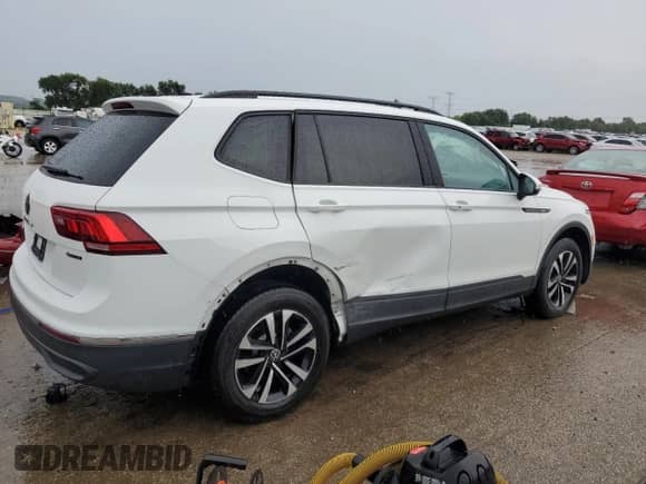 2022 Volkswagen Tiguan S с VIN 3VV0B7AX5NM094770, выставлен на аукционе Copart как лот 66638535 с пробегом 38 065 миль миль и Списание • Salvage title. История ставок и продаж доступна на DreamBid. Изображение 3.