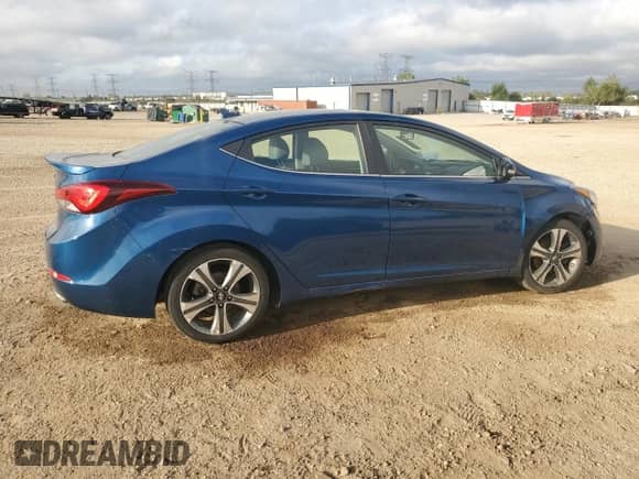 2014 Hyundai Elantra Sport z VIN KMHDH4AH7EU035765, wystawiony jako Copart lot #81630415 z przebiegiem 105 934 mil mil oraz Szkoda całkowita • Salvage title. Historia ofert i sprzedaży dostępna na DreamBid. Obrazek 3.