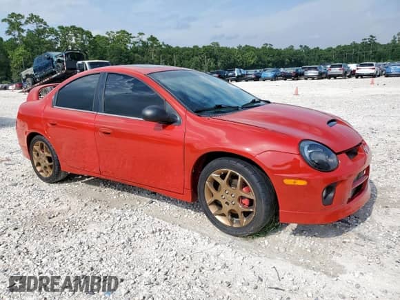 2005 Dodge Neon SRT-4 with VIN 1B3ES66SX5D260645, listed as a Copart auction lot 65688355 with 138,633 mi miles and Salvage title. Bid and sale history available at DreamBid. Image 4.