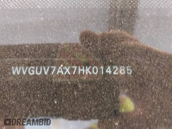 2017 Volkswagen Tiguan Sport с VIN WVGUV7AX7HK014285, выставлен на аукционе IAAI как лот 43098002 с пробегом 103 573 миль миль и . История ставок и продаж доступна на DreamBid. Изображение 9.