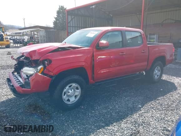2018 Toyota Tacoma SR with VIN 5TFCZ5AN5JX156019, listed as a IAAI auction lot 38810875 with 76,805 mi miles and . Bid and sale history available at DreamBid. Image 2.