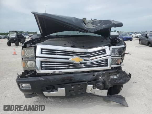 2014 Chevrolet Silverado 1500 High Country with VIN 3GCUKTEJ5EG319671, listed as a Copart auction lot 50453775 with Not provided miles and Salvage title. Bid and sale history available at DreamBid. Image 5.