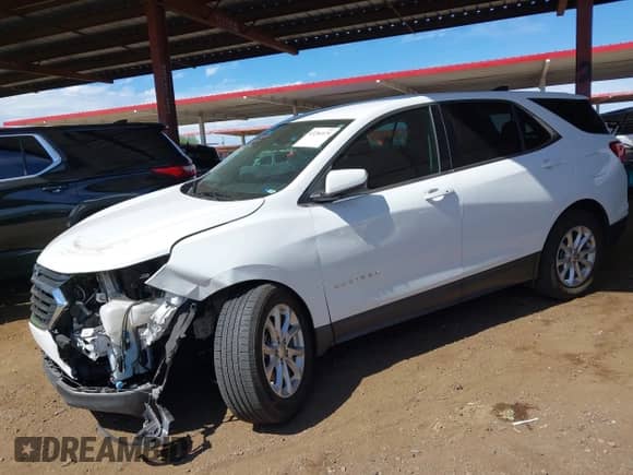 2020 Chevrolet Equinox LT with VIN 3GNAXKEV5LS731804, listed as a IAAI auction lot 43284979 with 72,417 mi miles and . Bid and sale history available at DreamBid. Image 2.