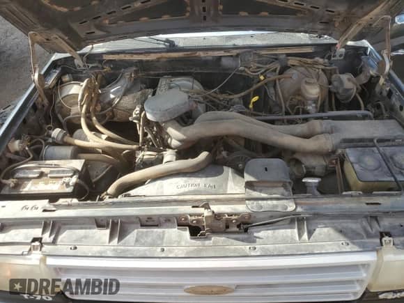 1990 Ford F-150 with VIN 1FTEF14N6LLA64305, listed as a Copart auction lot 71789324 with 342,048 mi miles and Salvage title. Bid and sale history available at DreamBid. Image 11.