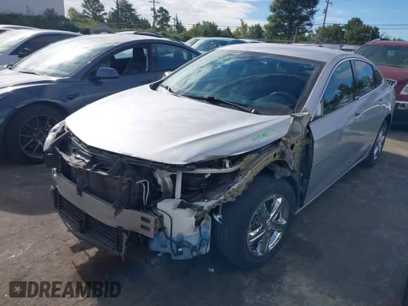 2021 Chevrolet Malibu LS with VIN 1G1ZC5STXMF034798, listed as a IAAI auction lot 43357416 with 42,737 mi miles and . Bid and sale history available at DreamBid. Image 2.